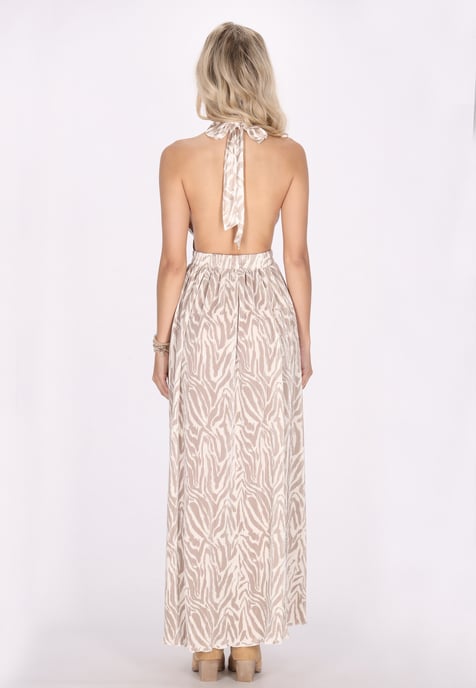 IZIA Jurk Dames beige - Image 4