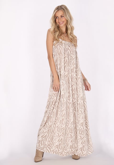 IZIA Jurk Dames beige - Image 2