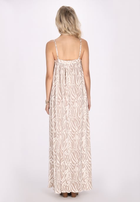 IZIA Jurk Dames beige - Image 4