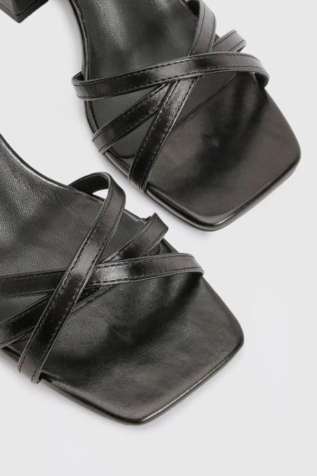 Strappy Low Block Heels - Image 5