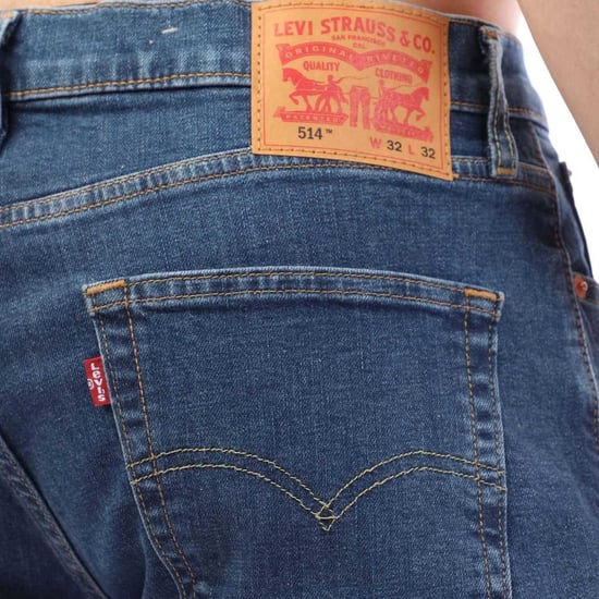 Levis Heren 514 Slim Jeans (Donkerblauw) - Image 3