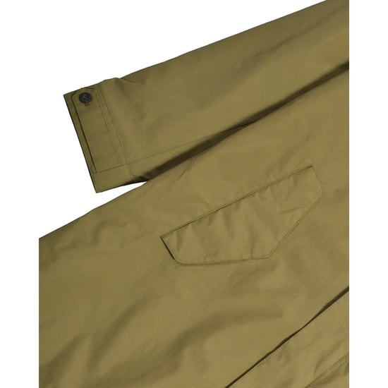 Lambretta Heren Ripstop Waterdichte Parka (Khaki Groen) - Image 4
