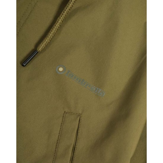 Lambretta Heren Ripstop Waterdichte Parka (Khaki Groen) - Image 5