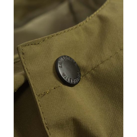 Lambretta Heren Ripstop Waterdichte Parka (Khaki Groen) - Image 6