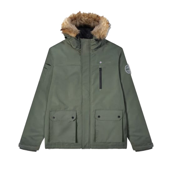 Lambretta Heren AW25 Utility Parka (Khaki Groen) - Image 1
