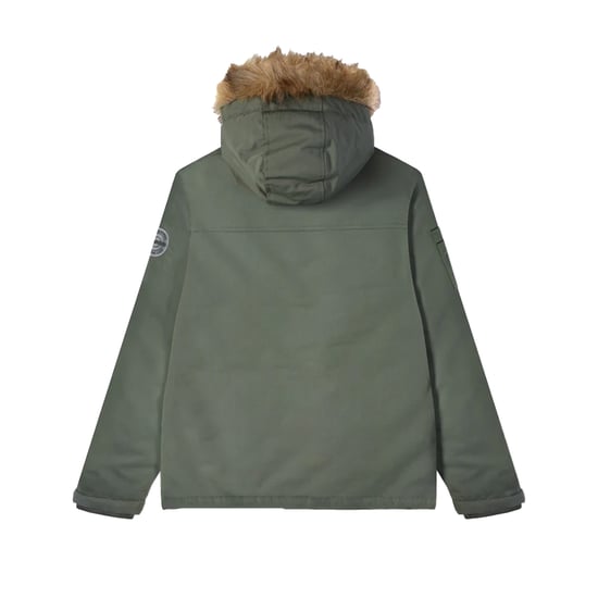 Lambretta Heren AW25 Utility Parka (Khaki Groen) - Image 2