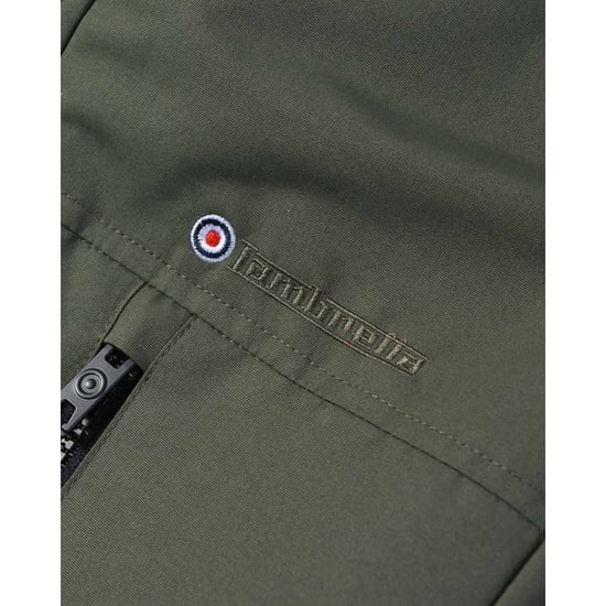 Lambretta Heren AW25 Utility Parka (Khaki Groen) - Image 3