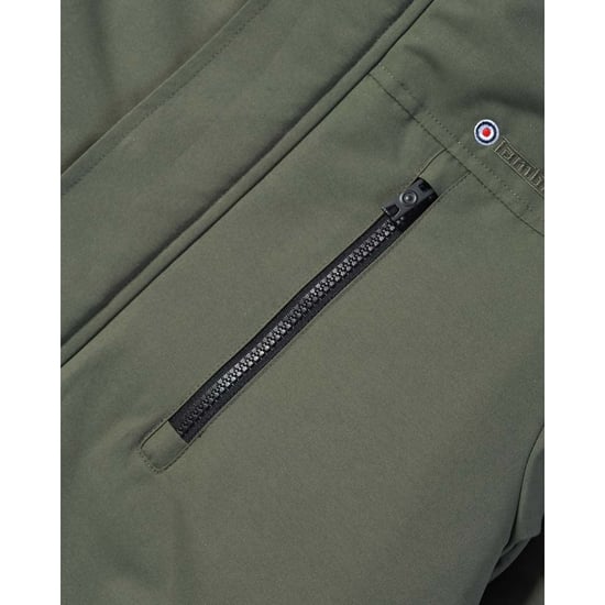 Lambretta Heren AW25 Utility Parka (Khaki Groen) - Image 4