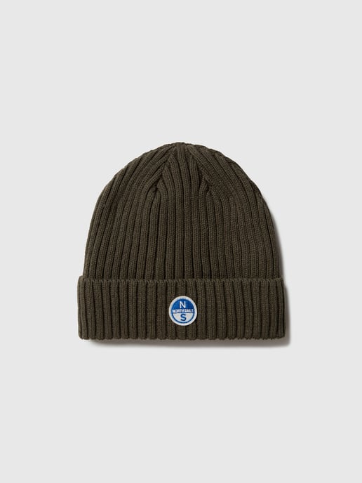 North Sails Beanie Ribbed Knit with Fleece Lining - Image 2