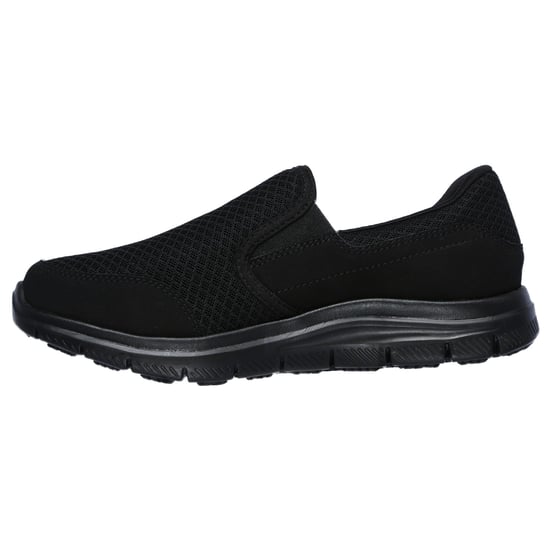 Skechers Womens/Ladies Cozard Leather Trainers (Black) - Image 2