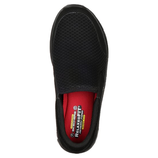 Skechers Womens/Ladies Cozard Leather Trainers (Black) - Image 4