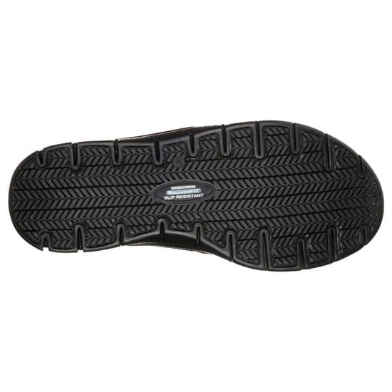 Skechers Womens/Ladies Cozard Leather Trainers (Black) - Image 5