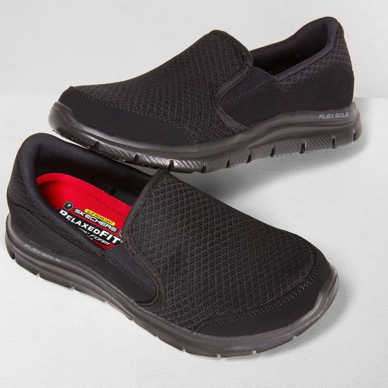 Skechers Womens/Ladies Cozard Leather Trainers (Black) - Image 6