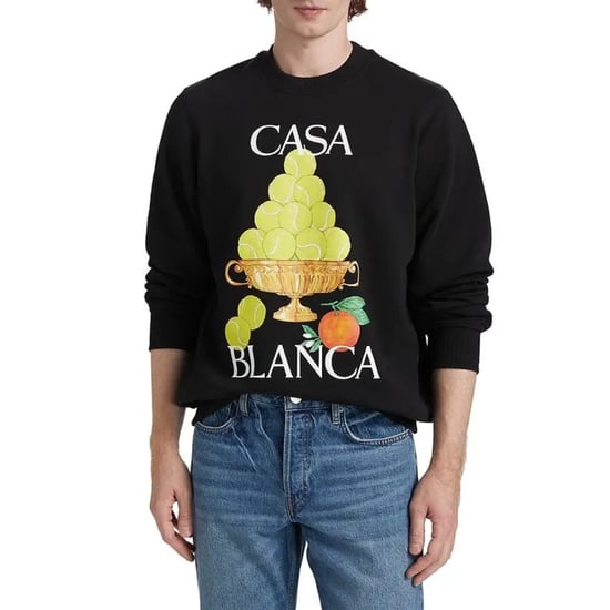 Casablanca La Corbeille D'oranges Black Sweatshirt - Image 3