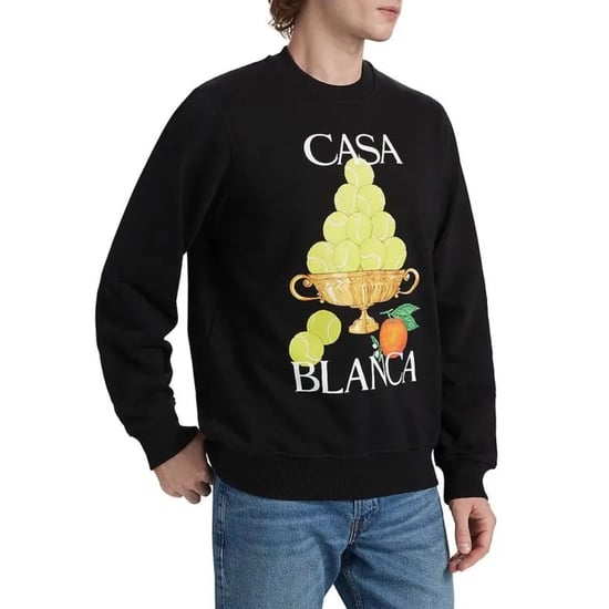 Casablanca La Corbeille D'oranges Black Sweatshirt - Image 4