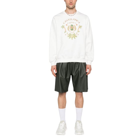 Casablanca Joyaux D' Afrique Tennisclub Bedrukt Wit Sweatshirt - Image 2
