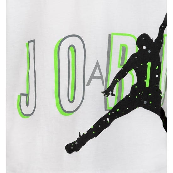 Nike Set met boven- en onderstukken van Air Jordan Spikkel voor kinderen/Kinderen (Zwart/Wit) - Image 5