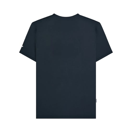 Lambretta Heren Badge Groot & Lang T-Shirt (Marine) - Image 2