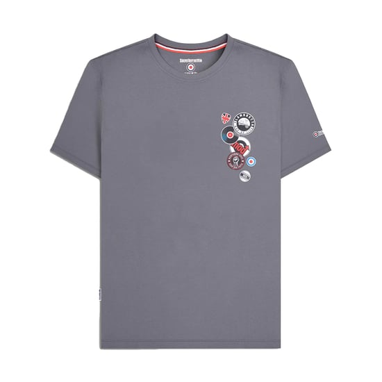 Lambretta Heren Badge Groot & Lang T-Shirt (Strijkijzer) - Image 1