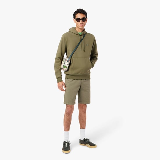 Lacoste Heren Organic Cotton Hoodie (Groen) - Image 4