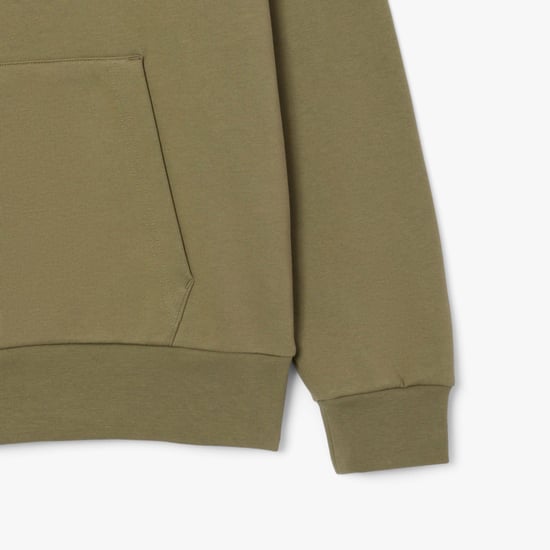 Lacoste Heren Organic Cotton Hoodie (Groen) - Image 6