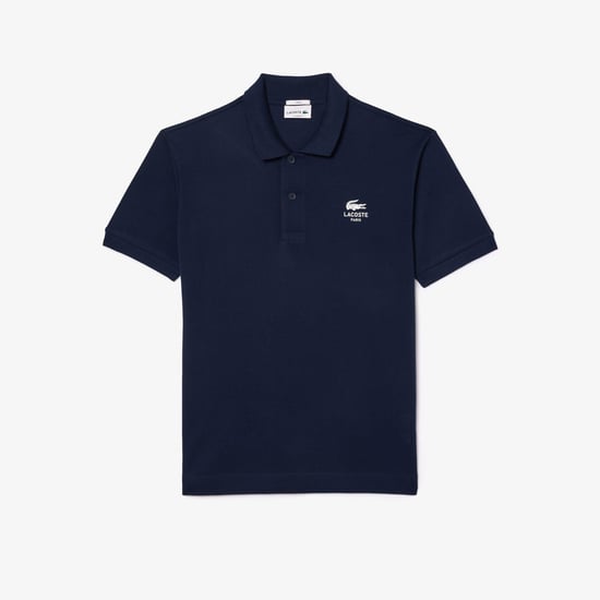 Lacoste L.12.12 Handtekening Klassiek Polo Shirt voor Volwassenen (Marineblauw) - Image 1