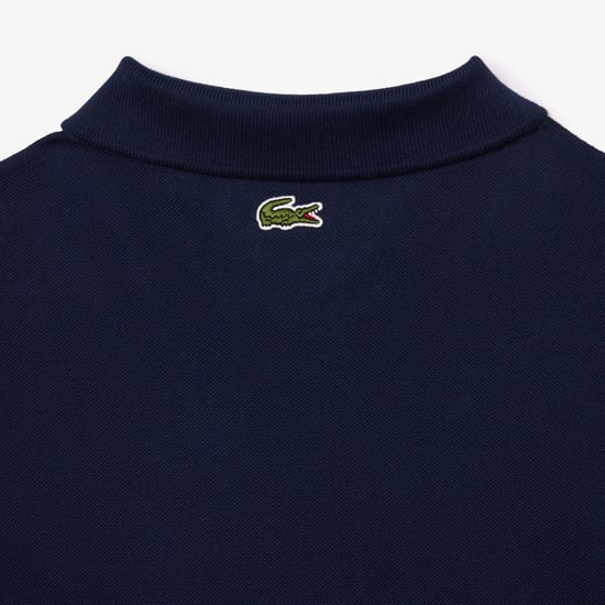 Lacoste L.12.12 Handtekening Klassiek Polo Shirt voor Volwassenen (Marineblauw) - Image 3