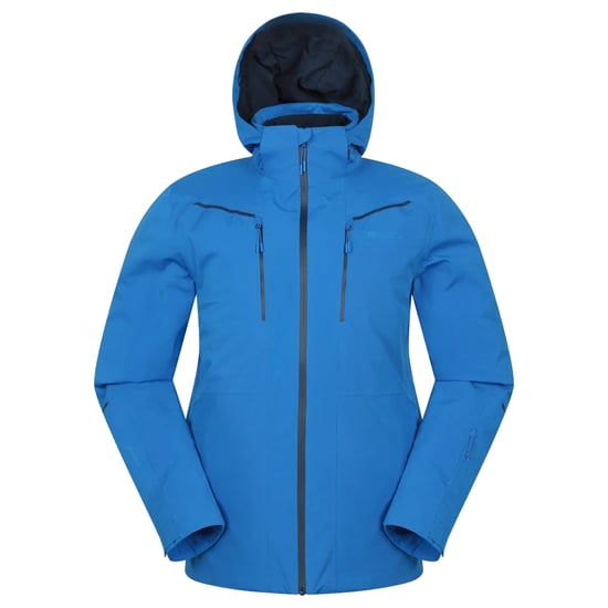 Mountain Warehouse Mannen Neptune Gewatteerde Waterdichte Skijack (Blauw) - Image 1