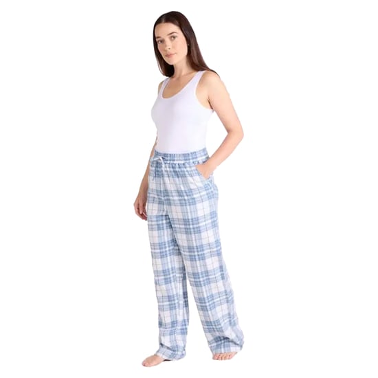 Mountain Warehouse Dam Flanell Loungebyxor (Blå) - Image 3