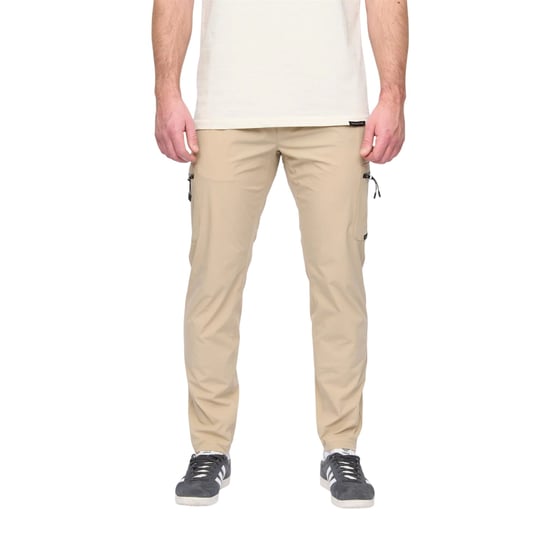 Duck and Cover Heren Puretor Elastische Taille Broek (Stone) - Image 1