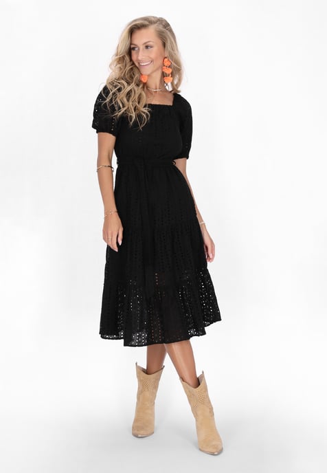 IZIA jurk vrouwen zwart - Image 2