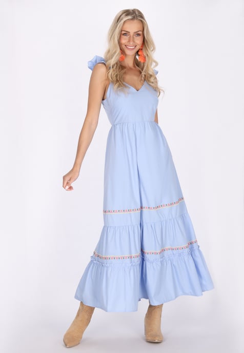IZIA Jurk Dames blauw - Image 2