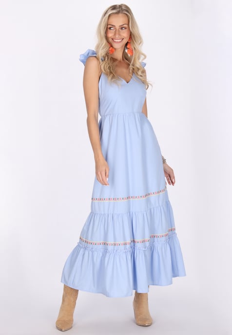 IZIA Jurk Dames blauw - Image 3