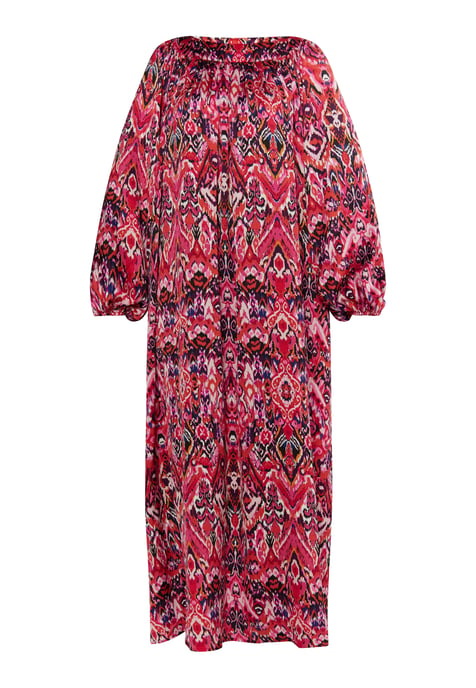 usha Maxi jurk Dames Roze Veelkleurig - Image 1