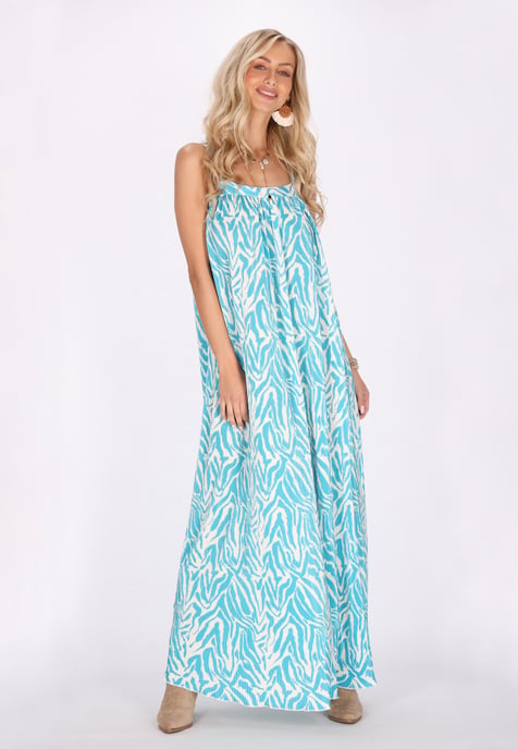 IZIA Jurk Dames blauw - Image 3