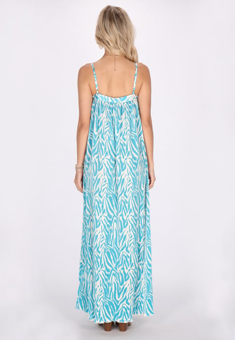 IZIA Jurk Dames blauw - Image 4