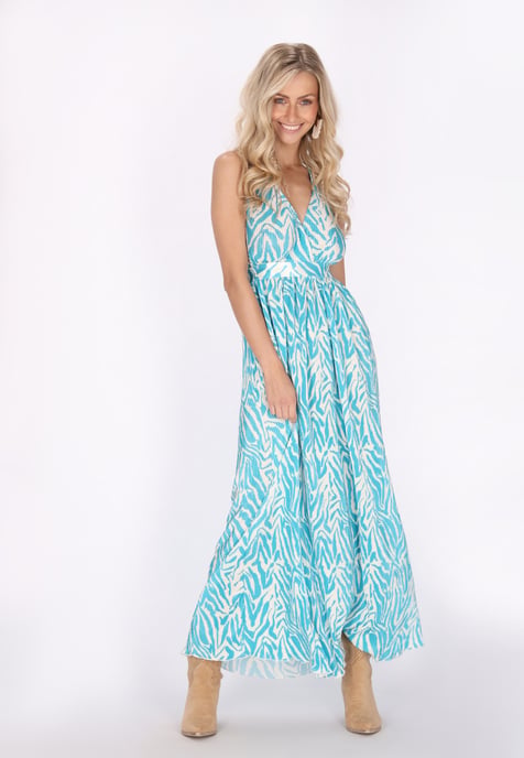 IZIA Jurk Dames blauw - Image 2