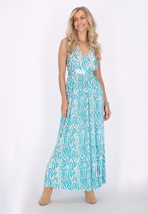 IZIA Jurk Dames blauw - Image 3