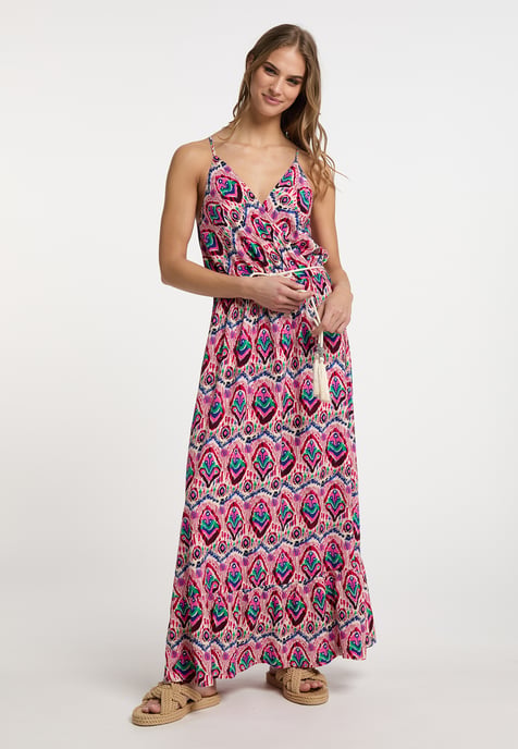 IZIA Maxi-jurk met all-over print Dames Roze Veelkleurig - Image 2