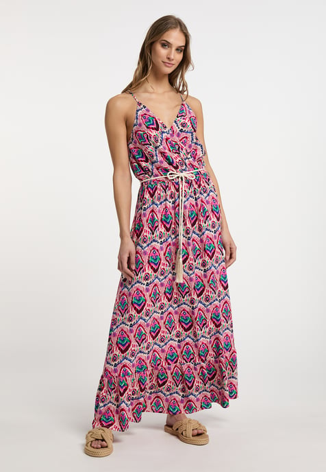 IZIA Maxi-jurk met all-over print Dames Roze Veelkleurig - Image 5
