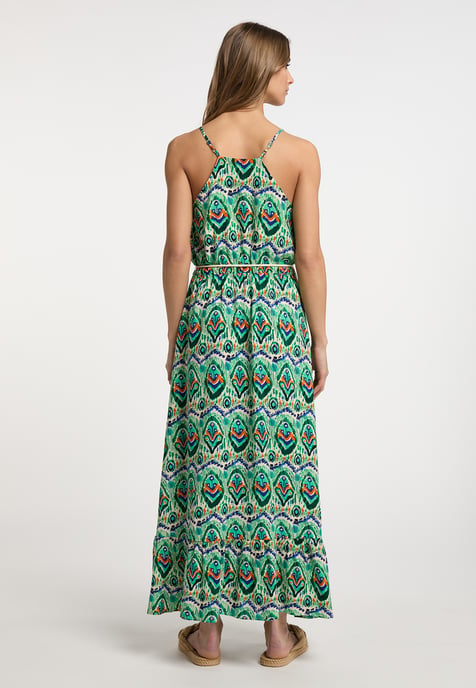 IZIA Maxi-jurk met all-over print Dames Groen Veelkleurig - Image 3