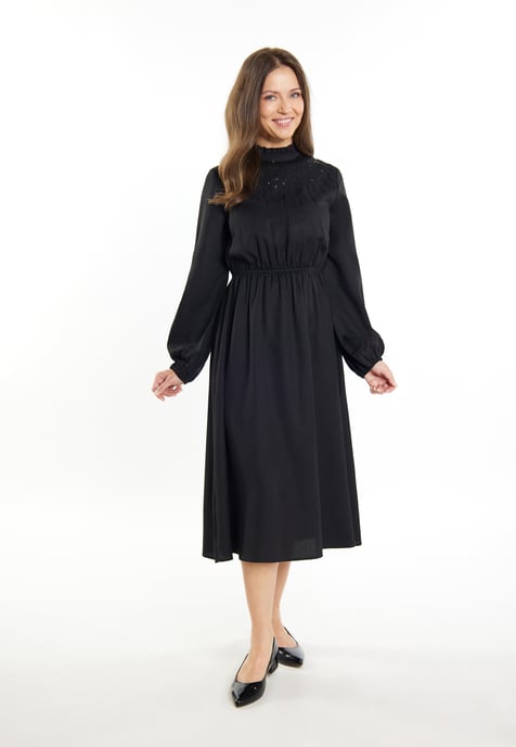 usha midi-jurk Dames zwart - Image 2
