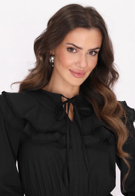 Faina Jurk Dames zwart - Image 5