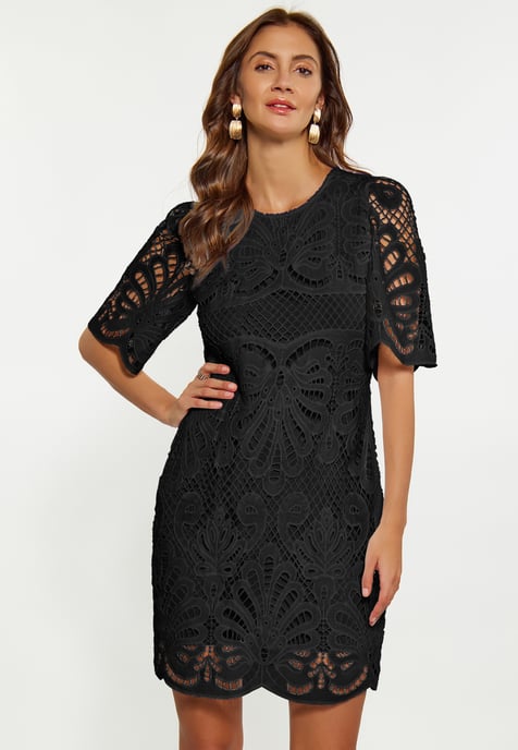 Faina Jurk Dames zwart - Image 2