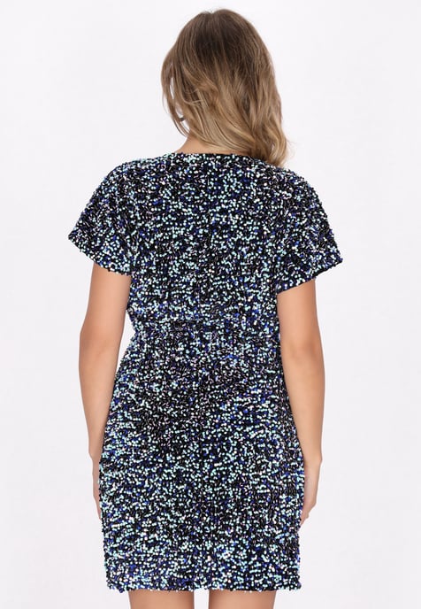 Faina Jurk Dames Blauwmunt - Image 4
