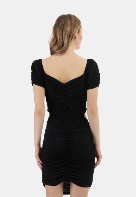 Faina Mini-jurk Dames zwart - Image 4