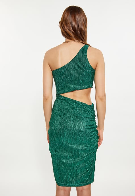 Faina Jurk Dames donkergroen - Image 4