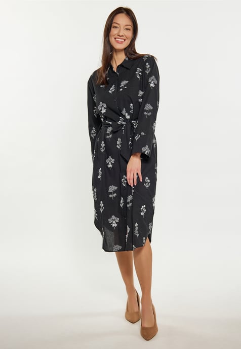 usha Jurk Dames zwart - Image 3