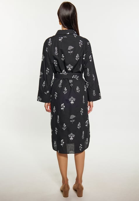 usha Jurk Dames zwart - Image 4