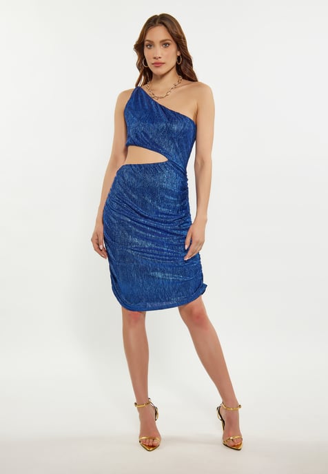 Faina Jurk Dames blauw - Image 2